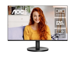Aoc 23.8" Ips 1ms 120hz, Ultra Slim, Speakers, Flicker Free, Fhd 1920×1080@100Hz – Hdmi, 1920×1080@60Hz – Vga. Vesa 100 X 100, Earphone.Office Monitor 24B3HA3