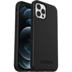 OtterBox Symmetry Apple IPhone 12 / IPhone 12 Pro Case Black - (77-65414), Drop+ 3X Military Standard, Raised Edges, Ultra-Sleek,7 Years Warranty 77-65414