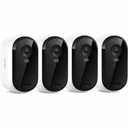 Arlo Essential 4 Megapixel Outdoor 2K Network Camera - Colour - 4 - White - Infrared/Color Night Vision - 2560 X 1440 - Wi-Fi - Wall Mount - Alexa Supported - Weather Resistant, Rain Resistant, Heat Resistant - Audio Support - Ai Analytics, High Dynamic