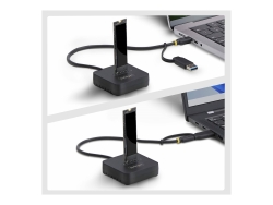 Startech USB-C/USB-A To M.2 Nvme Dock Adapter, 10GBPS, 2 Yr 1USB3-NVME-DOCK