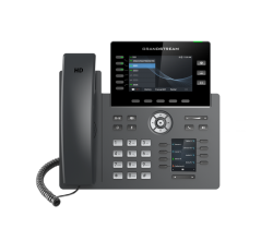 Grandstream GRP2616 6 Line Ip Phone, 6 Sip Accounts, 480x272 Colour Screen, Hd Audio, Integrated Bluetooth+WiFi, Powerable Via Poe GRP2616