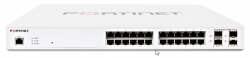 Fortinet L2+ Managed Poe Switch With 24Ge +4Sfp Fs-124E-Poe-Nfr