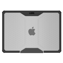 Uag Plyo Apple MacBook Air (13") (M5/M4/M3/M2) Case - Ice/Black (134007114340), Tactile Grip Frame. Drop+ Military Standard, 1 Year Warranty 134007114340