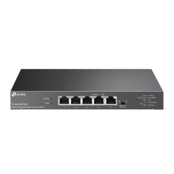 Tp-Link 5-Port Unmanaged 2.5G Switch, POE++(4), 123W, Metal Case, 5YR TL-SG105PP-M2