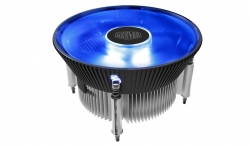 Coolermaster I70c 120mm Blue Led Aluminum Cooler Support Intel Lga1156/ 1155/ 1151/ 1150 Components
