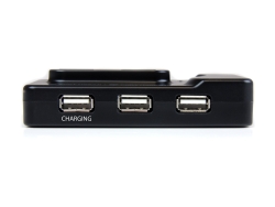 Startech 6 Port USB2.0 Hub, USB 3.0(3), Portable, 2YR ST7320USBC