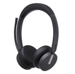 Yealink BH70 Bluetooth Wireless Stereo Headset Teams Usb-c&a , Microsoft Teams Certified, 3-Mic Noise Cancellation, 35 HoursTalkTime, Bluetooth 5 BH70-D-MS-C/A