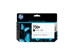 HP 730B 130ML Photo Black Designjet Ink Cartridge - T1700 / New Sd Pro Mfp / T1600 / T2600 3ED43A
