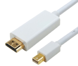 Astrotek Mini DisplayPort DP To Hdmi Cable 3m - 20 Pins Male To 19 Pins Male Gold Plated RoHS AT-MINIDPHDMI-3