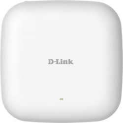 D-Link Nuclias Dap-X2810 Dual Band Ieee 802.11 A/b/g/n/ac/ax 1.76 Gbit/s Wireless Access Point - 2.40 GHz, 5 GHz - 2 X Internal Antenna(s) - Internal - Mimo Technology - 1 X Network (Rj-45) - Gigabit Ethernet - 19.44 W - Wall Mountable, Ceiling Mountable