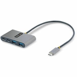 StarTech.com 4-Port Usb-c Hub With 100W Power Delivery Pass-Through, 2x Usb-a + 2x Usb-c, 5Gbps, 1ft/30cm Long Cable, Portable USB 3.0 Hub - Portable Usb-c Expansion Hub - 2x Usb-a, 2x Usb-c - USB 3.2 Gen 1 5Gbps - Bus-powered Or 100W Pd Pass-through (15