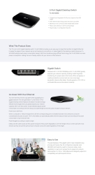 Switch: 5-Port Gigabit Desktop Switch TL-SG1005D