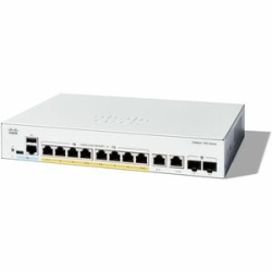 Catalyst 1300 8-port Ge PoE Ext Ps 2x1G Combo C1300-8P-E-2G