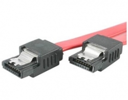 Startech 18in Latching Sata Cable - Serial Ata Cable Lsata18