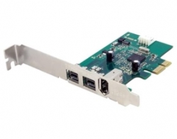 Startech 3 Port 2b 1a 1394 Pci Express Firewire Card Adapter - 1394 Fw Pcie Firewire 800/ 400 Card