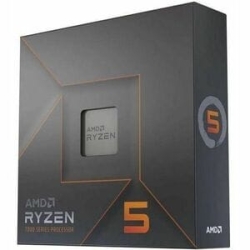 AMD Ryzen 5 7000 7600X Hexa-core (6 Core) 4.70 GHz Processor - Box - 32 Mb L3 Cache - 6 Mb L2 Cache - 384 Kb L1 Cache - 64-bit Processing - 5.30 GHz Overclocking Speed - 5 Nm - Socket AM5 - AMD Radeon Graphics Dual-Core (2 Core) Yes Graphics - 105 W - 12