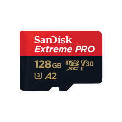 SanDisk 128GB Extreme Pro MicroSDXC Uhs-I Card Sdsqxcd-128G-Gn6Ma FFCSAN128GTFSQXCD200