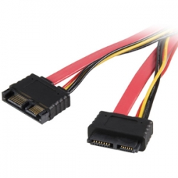 Startech 20in Slimline Sata Extension Cable Slsata20ext