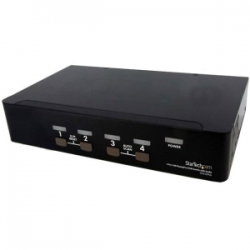 Startech 4 Port Usb Displayport Kvm Switch With Audio Sv431dpua
