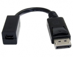 Startech 6in Displayport To Mini Displayport Video Cable Adapter - M/ F - 6in Dp To Mini Dp Dp2mdpmf6in