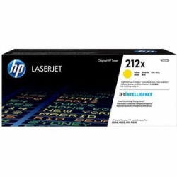 HP 212X High Yield Yellow Orig LaserJet Toner Cartridge W2122X