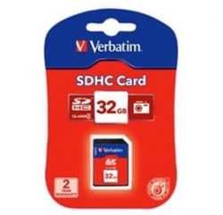 Verbatim Sdhc 32gb (class 10) 43963 130211