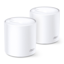Tp-Link Deco AX1800 Mesh Wi-Fi 6 Dual-Band System, GbE(2) 2-Pack, 3YR DECO X20(2-PACK)