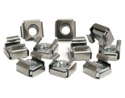 Startech 50 Pkg M6 Cage Nuts For Server Rack Cabinet Cabcagenuts6