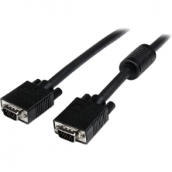 Startech 25m Coax High Resolution Monitor Vga Cable - Hd15 M/ M Mxtmmhq25m