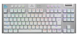 Logitech G915 X Lightspeed Tkl Low-Profle Wireless Gaming Keyboard White 920-012738
