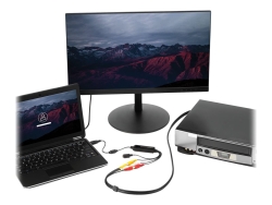 Startech USB Video Capture Adapter Cable - S-Video/Composite To USB 2.0 2YR SVID2USB232