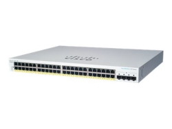 Cisco - CBS220 Smart 48-port Ge, PoE, 4x1G Sfp CBS220-48P-4G-AU