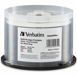 50Pk Dvd-R Spindle Ij Wide 95079