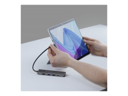 Startech 4-Port USB-A Hub, 5GBPS, 24W Power Adapter Included, 2 Yr 164B-USBC-MULTIPORT