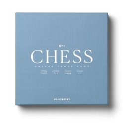 Printworks Classic Chess-Dusty Blue PW-00755