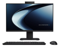 AiO Black/23.8-inch/Non-touch/HAS Stand With Vesa Supported/AMD Ryzen Ai 5 330/16GB/512GB/Wi-Fi 7/5M IR Camera/Win11 PRO/Wired Kb & Mouse/3Y OnSite 90PT0464-M00FL0