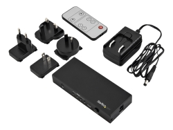 Startech 4 Port HDMI 2.0 Switch - 4K HDMI Switch Box - UHD 4K 60HZ 2YR VS421HD20