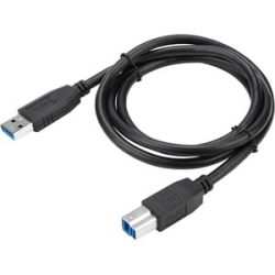1m USB 3.0 A To B Cable Black ACC987USX