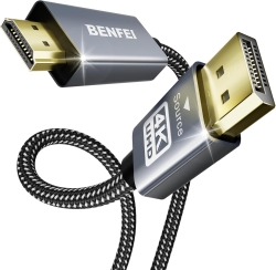 Benfei 4K DisplayPort To Hdmi 1.8m Cable ELEBEN273GY6F