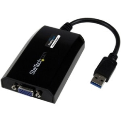 StarTech.com USB 3.0 To VGA External Video Card Multi Monitor Adapter For Mac / Pc, USB Graphics Card, 1920x1200 - Replaced By USB2VGAPRO2 - Connect A VGA Monitor Or Projector Through USB 3.0, For An External Multi-monitor Solution At Resolutions Up To 1