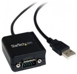 Startech 1 Port Ftdi Usb To Serial Rs232 Adapter Cable With Optical Isolation Icusb2321fis