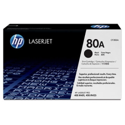 HP 80A Black Laserjet Toner Cartridge CF280A