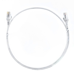 4m CAT6 Ultra Thin Lszh Ethernet Network Cable | White 004.004.3018