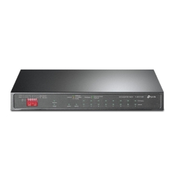 Tp-Link 10-Port Unmanaged Gigabit Switch, POE+(8), SFP(1), 123W, Metal Case, 5YR TL-SG1210MP