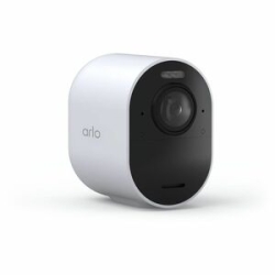 Arlo Ultra 8 Megapixel Outdoor 4K Network Camera - Colour - 1 - White - Infrared/Color Night Vision - 3840 X 2160 - Wi-Fi - USB - Magnetic Mount - Wind Resistance - Audio Support - High Dynamic Range (Hdr), Motion Detection, Human Detection, Vehicle Reco