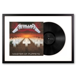 Framed Metallica Master Of Puppets - Vinyl Album Art UM-5738259-FD