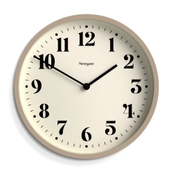 Newgate Number Four Wall Clock Matte Stone NGNUMFOU240ST