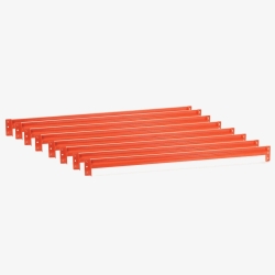 0.90m Length Set Of 8 Orange Beams (4 Bays) ZBE-090