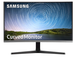 Samsung 27" (16:9) Curve Led 1920X1080 4Ms D-Sub Hdmi F/ Sync Bezeless 3Yr Lc27R500Fhexxy