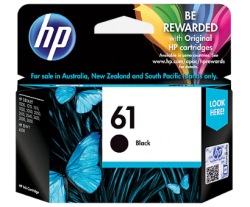 HP 61 Black Ink Ch561Wa Ch561Wa